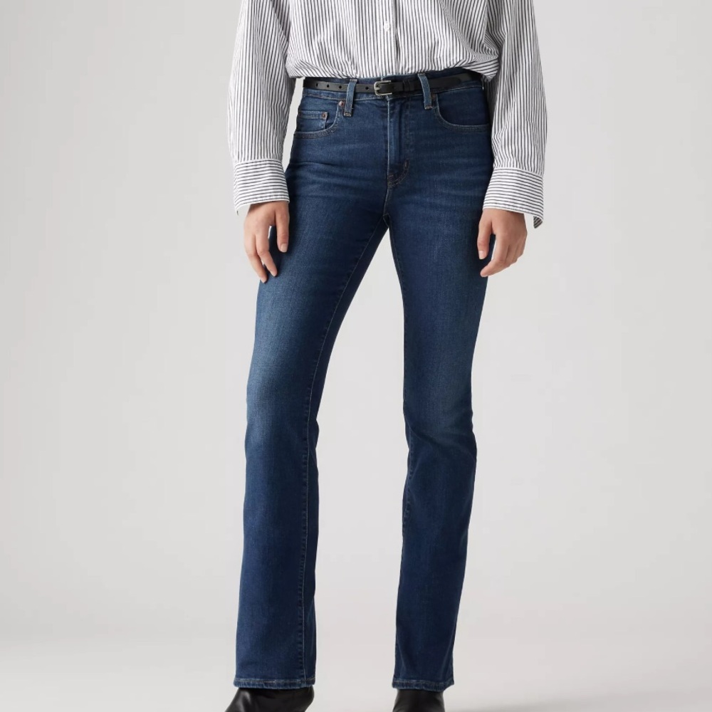 725 HIGH RISE BOOTCUT BLUE SWELL 27x32